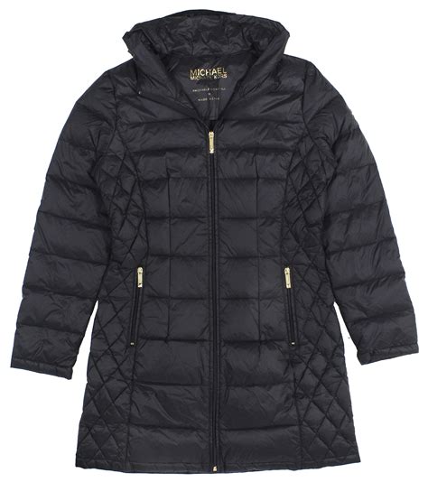 michael kors packable bomber|Michael Kors puffer jacket.